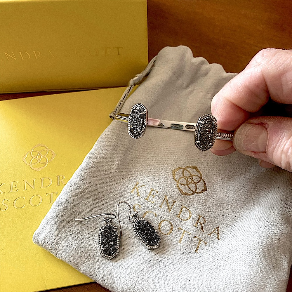 Kendra Scott Elton Bracelet and Earrings